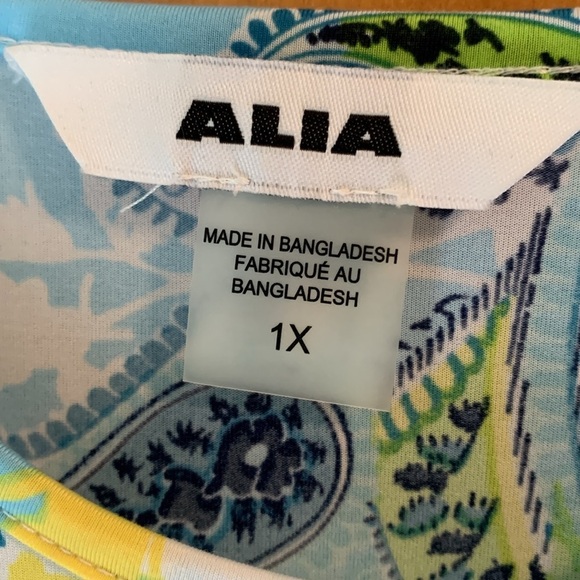 Alia 3/4 Sleeve T-Shirt 1X - Picture 4 of 5